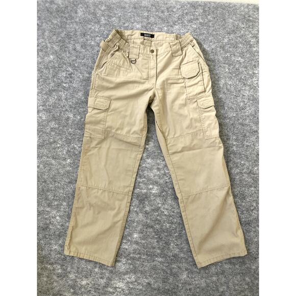 511 TACTICAL Pants Mens 30x30 Elastic Waist Cargo Beige Outdoors Hiking Hunting - Picture 1 of 8